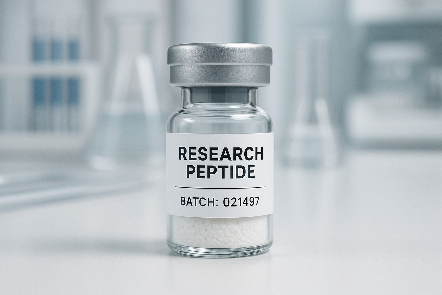 Research Peptide Vial