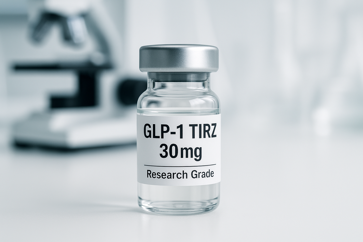 GLP-1 TIRZ 30mg vial Research Grade